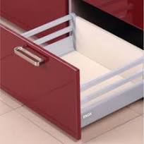 Enox Ella double wall N Height = 95mm, L=600mm, 40kg capacity, Grey Matt