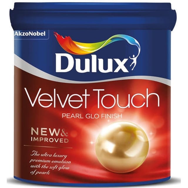 Dulux Velvet Touch Pearl Glo 4 Ltr. White