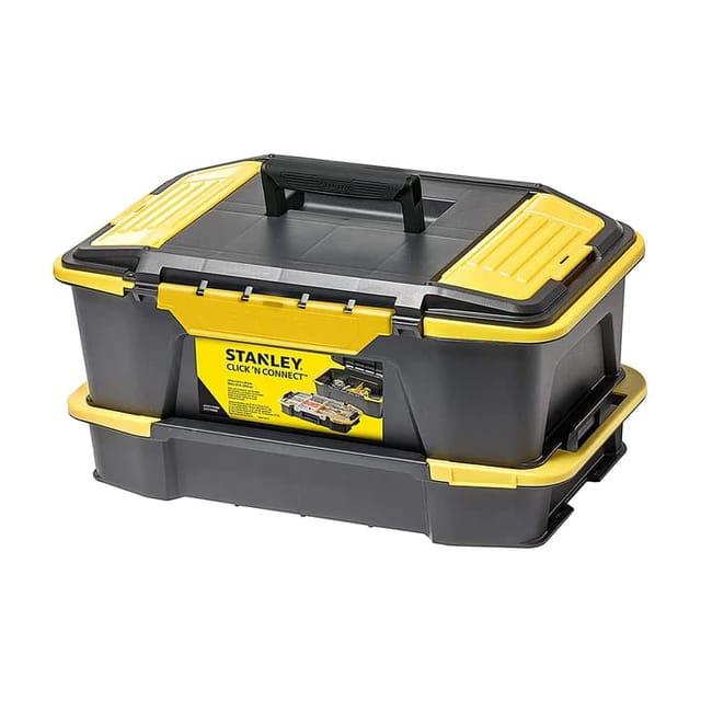 STANLEY CLICK 'N CONNECT DEEP TOOL BOX & ORGANIZER