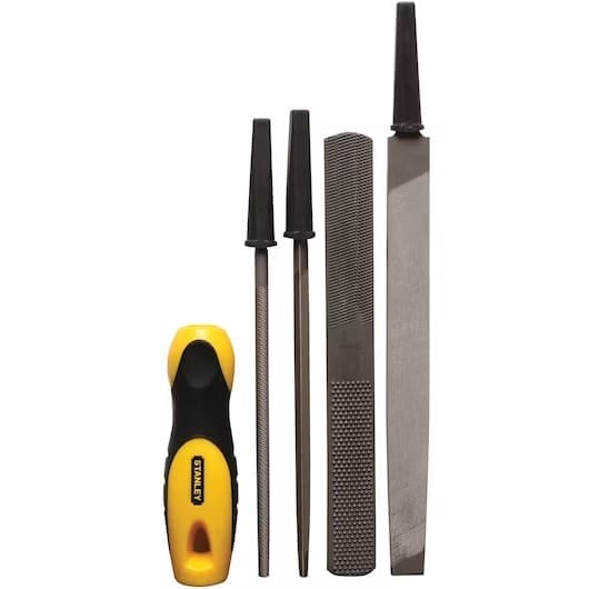 STANLEY 5 PC FILE SET - 22-171, 22-307, 22-306, 21-113, 22-311