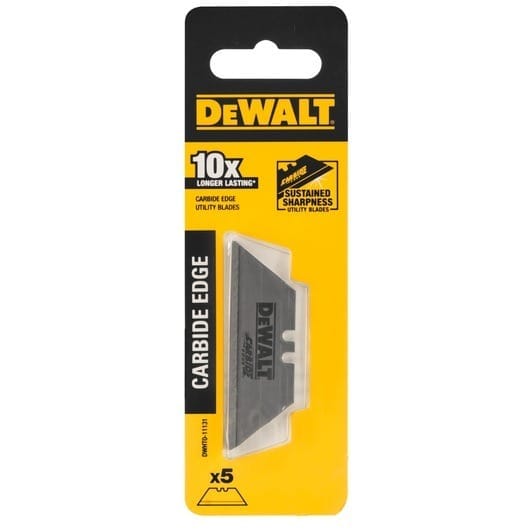 DEWALT 5Pk टंगस्टन कार्बाइड उपयोगिता ब्लेड