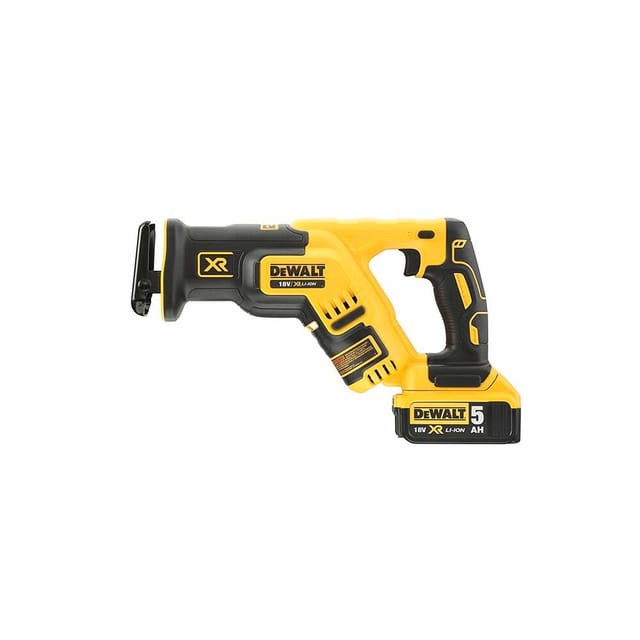 DEWALT 18v XR Brushless Recip Saw 2x 5Ah kit