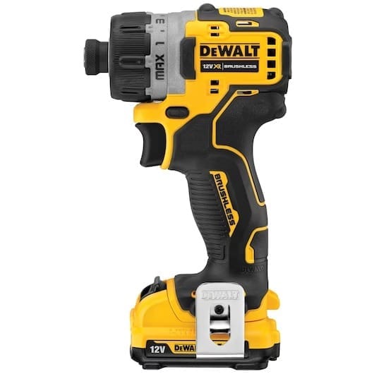 DEWALT 12V Li आयन ब्रशलेस कॉम्पैक्ट स्क्रूड्राइवर