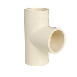 Sentini CPVC Ftngs Plain Tee 90 degree - 2 Inch (50mm) SDR 11