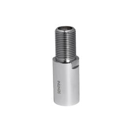 Sentini Extension Nipple - 0.50 Inch x 2 Inch Brass With Chrome Plated