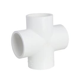 Sentini CPVC Ftngs Plain Cross Tee - 1 Inch (25mm) SDR 11