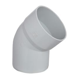 Sentini UPVC Ftngs Plain Elbow 45 degree - 2 Inch (50mm) SCH 80
