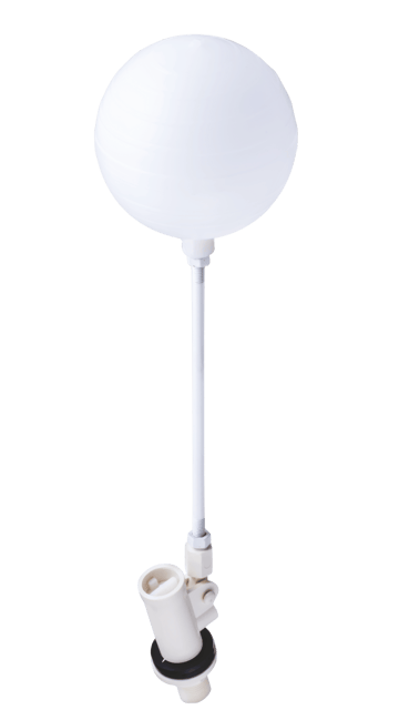 Prabhat Ball Cock (Complite) 25Mm - WHITE