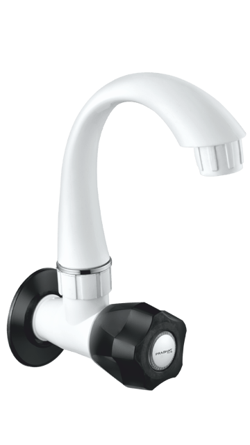 Prabhat Marvel Sink Cock (S) Spout - BLACK