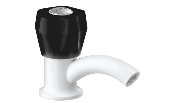 Prabhat Marvel Pillar Cock - BLACK