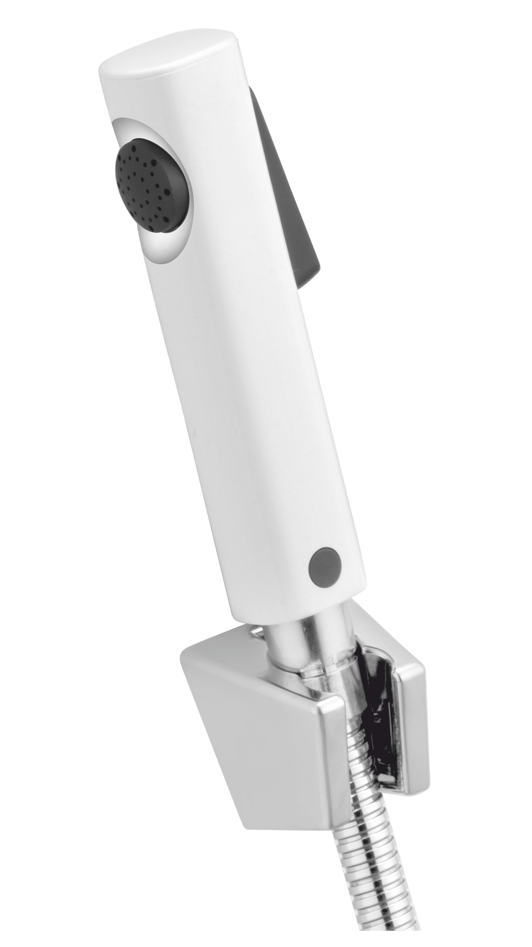 Prabhat Hogan Health Faucet With 1.2Mtr. Cp Tube & Hook - WHITE