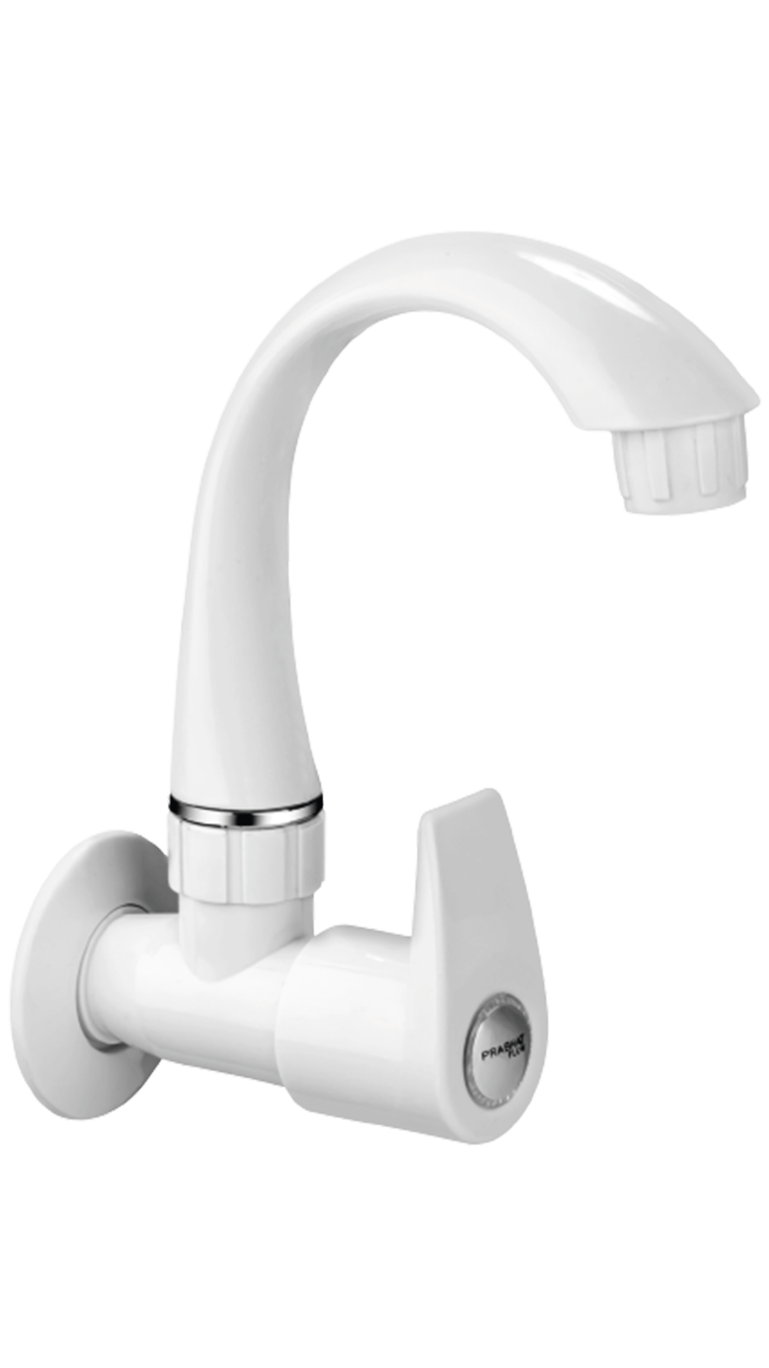Prabhat Dove Sink Cock (S) Spout - WHITE