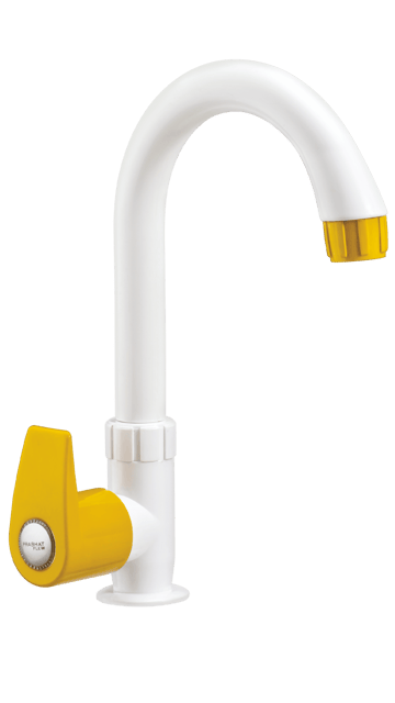 Prabhat Dove Prime Swan Neck (L) Spout - YELLOW
