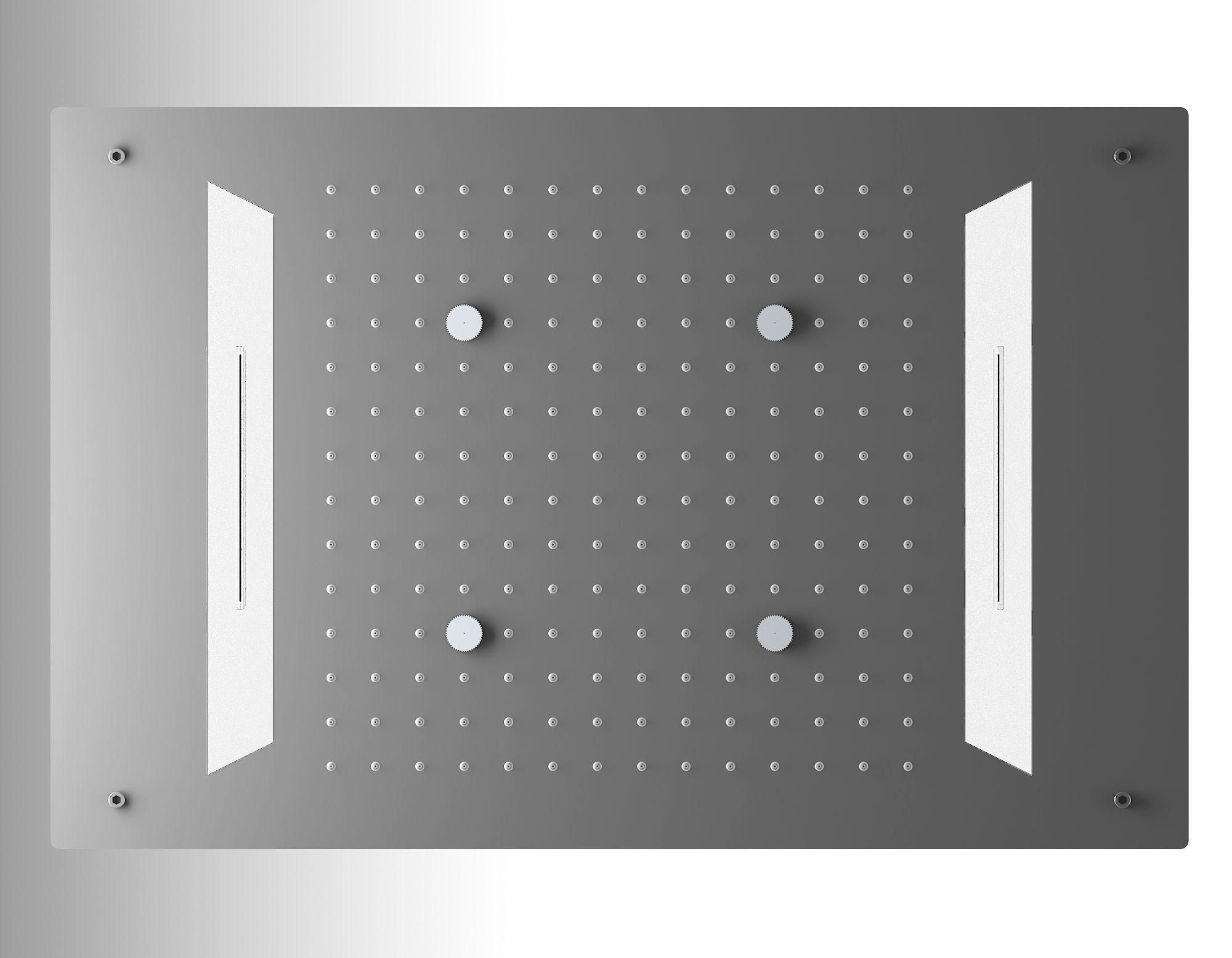 Carolieto Flare - Ceiling Shower - Chrome