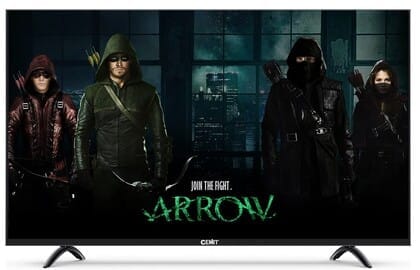 CENIT 122cm (50 inches) frameless 4K Ultra HD Android Smart LED TV
