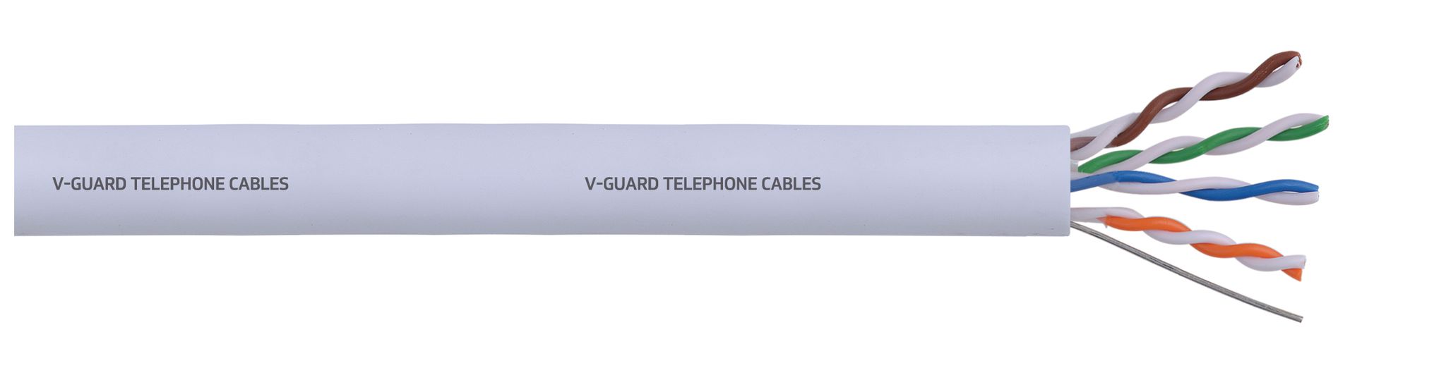 Vguard 5 Pair 0.4 mm Tele Cable - 90 Mtr