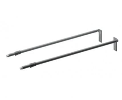 Hettich 470 Mm Lengthwise Railing With Innotech Drawer Front Connector