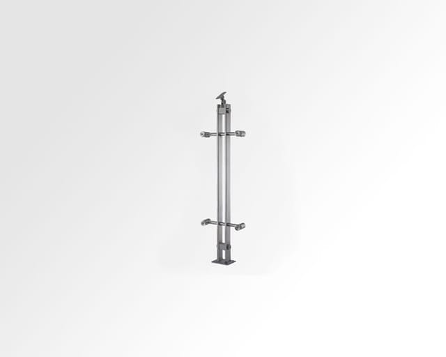 Godrej SS railing with 2 glass holder