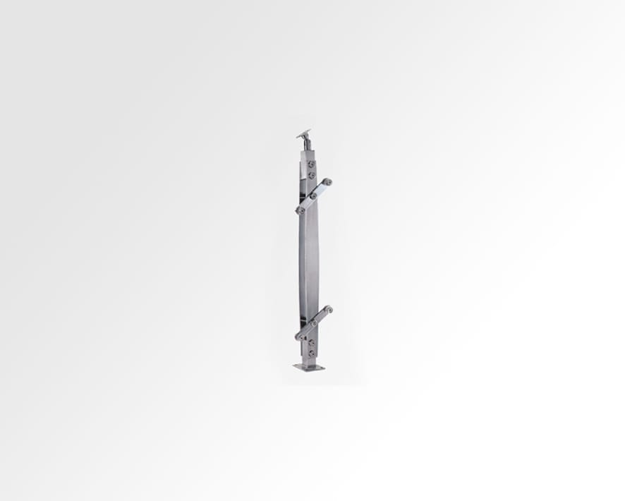 Godrej SS Railing Oblong with Glass Balustrade Holder