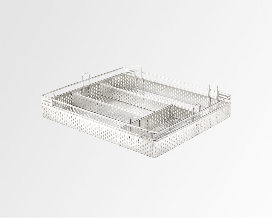 Godrej Perforated Cutlery Basket SS 470 X 485 X 100 mm
