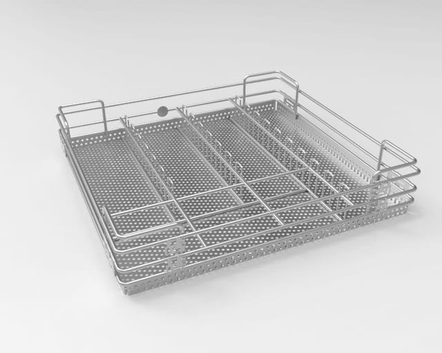 Godrej Perforated Cutlery Basket SS 304 370 X 485 X 100 mm