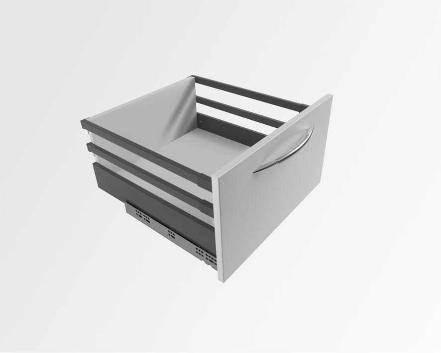 Godrej Slim Ergo Square Rail 400 mm Anthracite