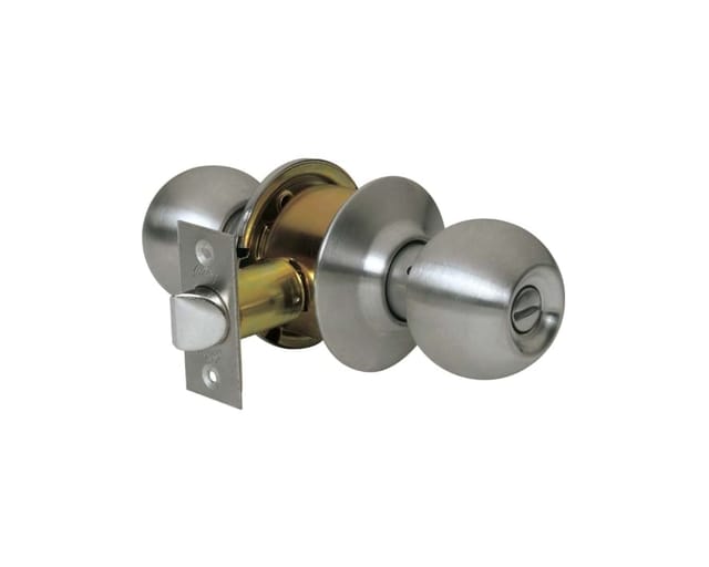 Godrej CYLINDRICAL LOCKS - Keyed (Entrance) Stainless Steel, 9843
