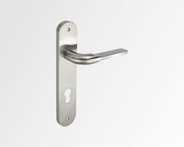 Godrej 200 mm Door Handle set with Lock Body 1CK, 6233