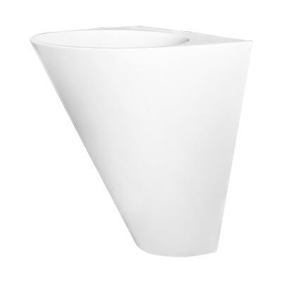 Grotto Beloye Mono-BLock Basin 525 X 480 X 130 ( in MM), GR-31390-BL
