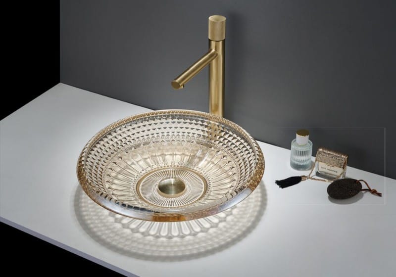 Grotto Counter Top Basin Without Tap Hole