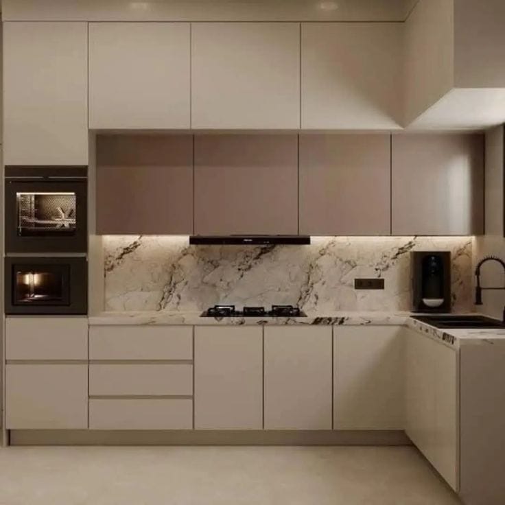 Modular Kitchen L Shape