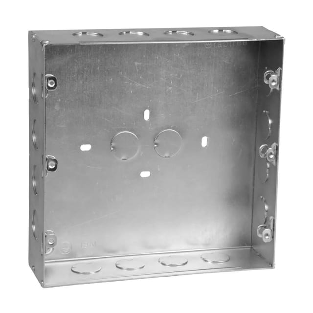 Havells 18 M Box (20.98x21) cm / (9X8) Flush Metal GI Boxes - All Range