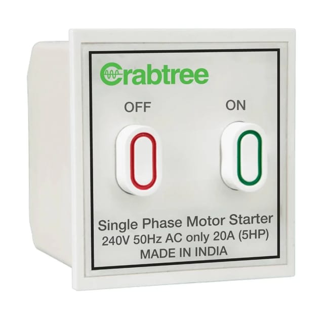 Havells 20 A Motor starter  Mini MCB & Motor Starter Chalk White