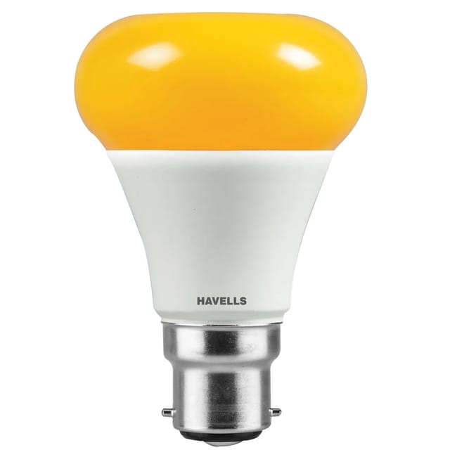 Havells LED ROJO 7 W B22 YELLOW LAMP ROJO LED Lamp
