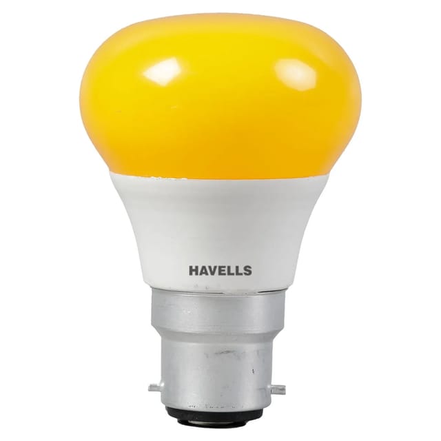 Havells LED ROJO 3 W B22 YELLOW LAMP ROJO LED Lamp