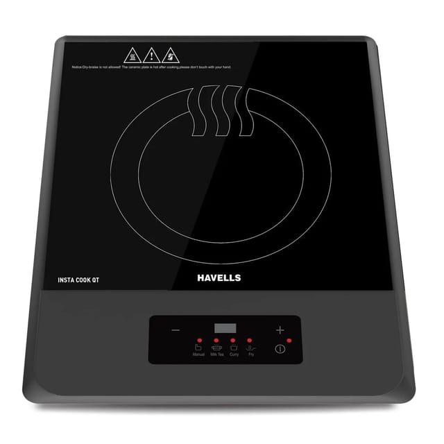 Havells INSTA COOK QT (1200 W, 4 Preset Options) Induction Cooktops