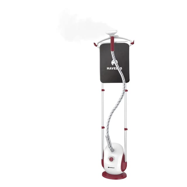 हैवेल्स स्टीमो (1800 W, 1.55 L वाटर टैंक) गारमेंट स्टीमर