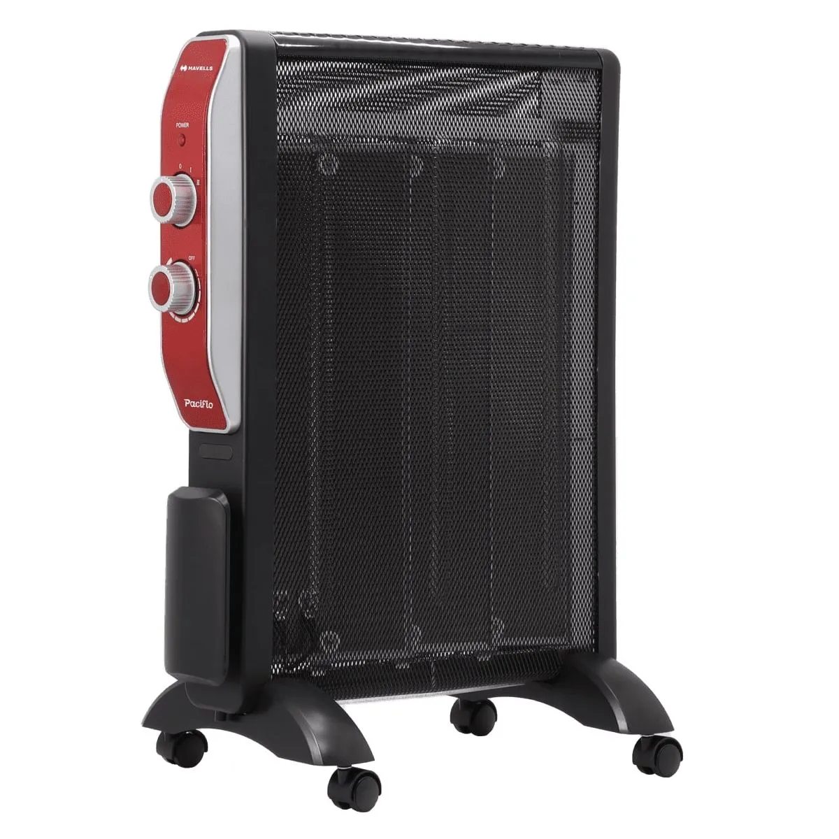 हैवेल्स पैसिफ़ियो मीका कन्वेक्शन हीटर (1500 W) तेल से भरे रेडिएटर