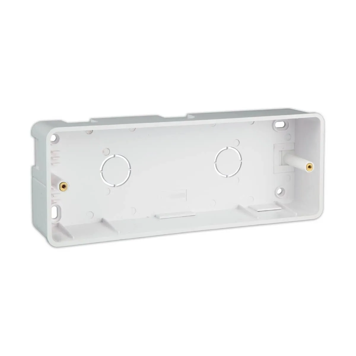 Havells 8 Module (Coral) (14.5x14.9) cm / (5.7X5.9) Surface Mounting Plastic Boxes for Coral