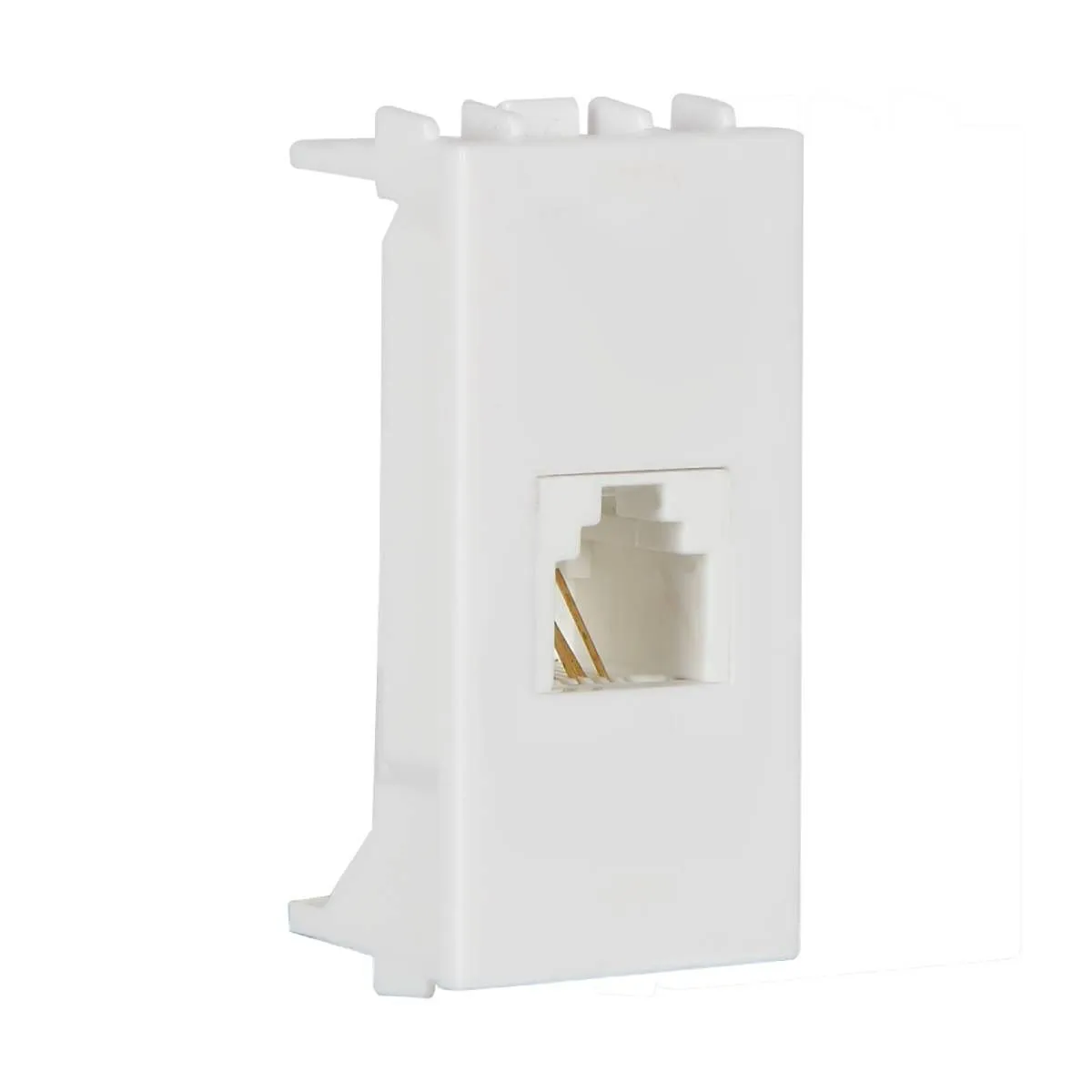 Havells Telephone socket Fabio Series - Support Modules White