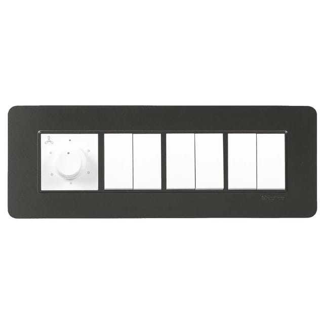 Havells Modular Combined Plates - PC Color Modular Combined Plates - PC Color Grey