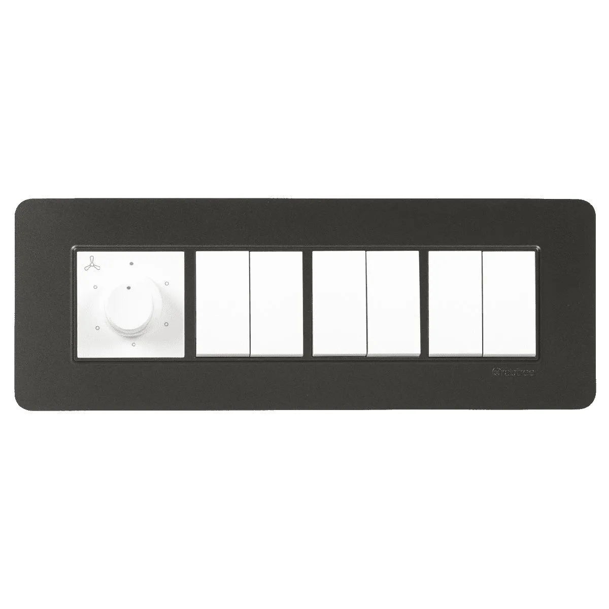 Havells Modular Combined Plates - PC Color Modular Combined Plates - PC Color Grey