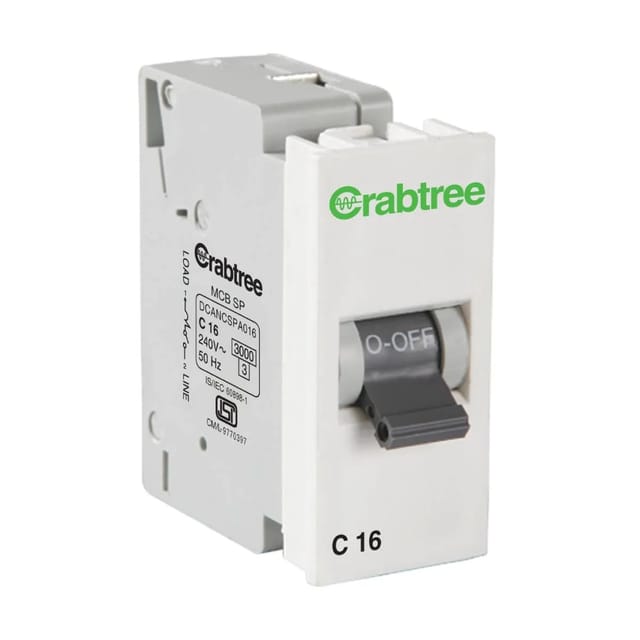 Havells 16 A SP C MINI MCB Mini MCB & Motor Starter Chalk White