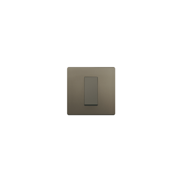 Havells PC Combined Plate Moderna Elephant Grey Moderna Elephant Grey