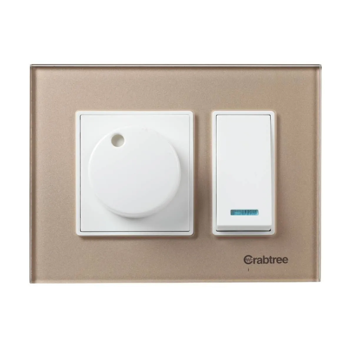 Havells Modular Combined Plates - Glassique 3M Modular Combined Plates - Glassique Stone Beige