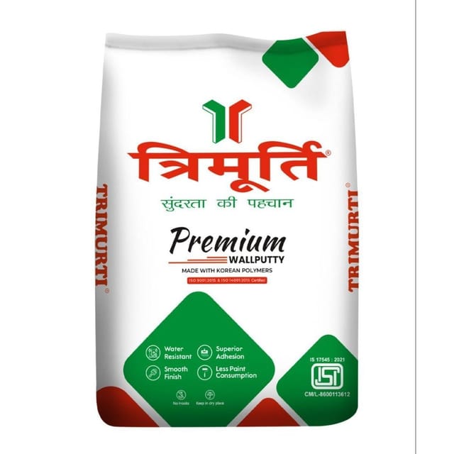त्रिमूर्ति प्रीमियम वॉल पुट्टी
