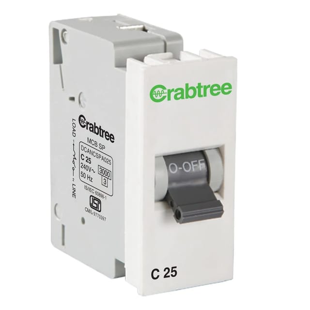 Havells 25 A SP C MINI MCB Mini MCB & Motor Starter White