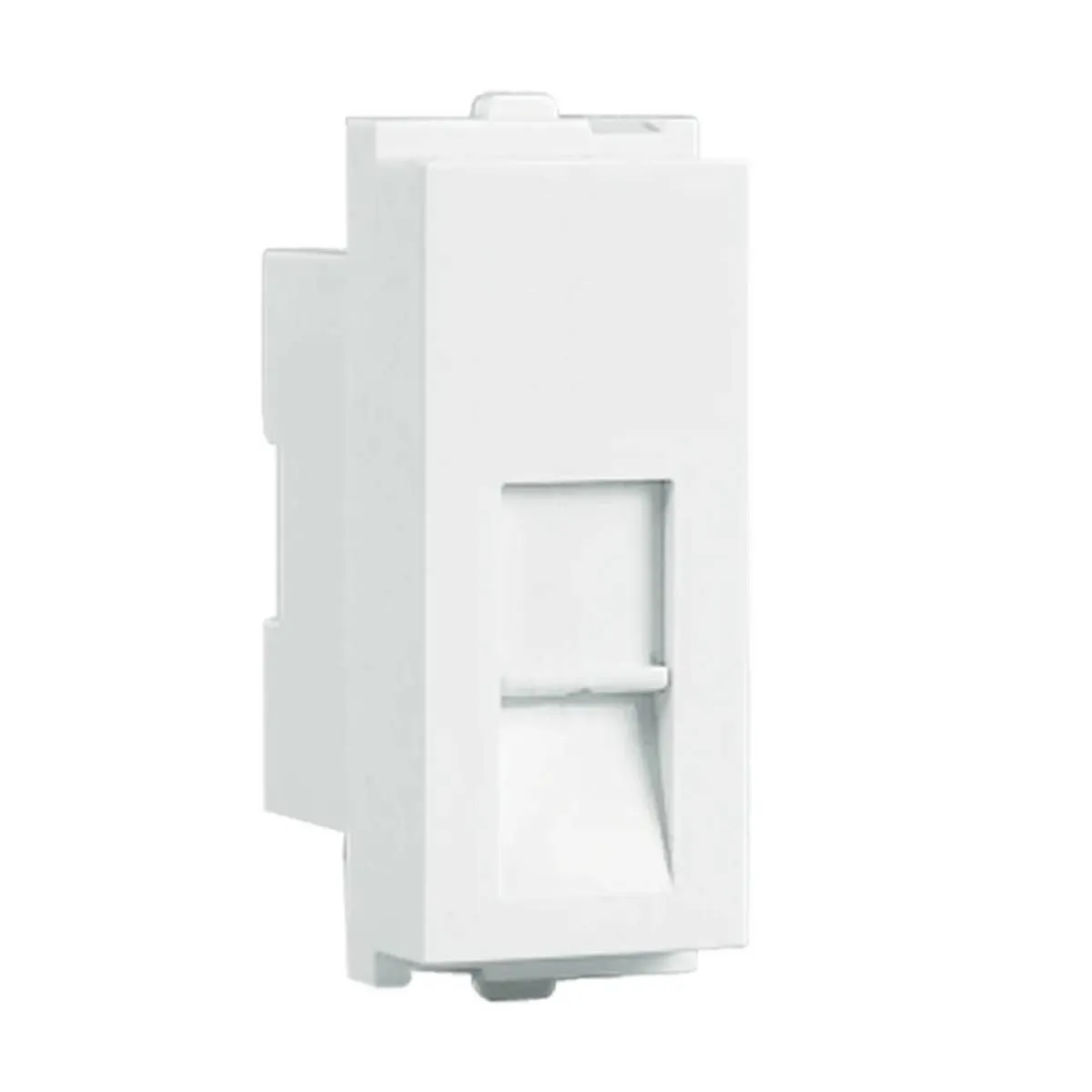 Havells Telephone Socket (RJ 11) -1M Support Modules White