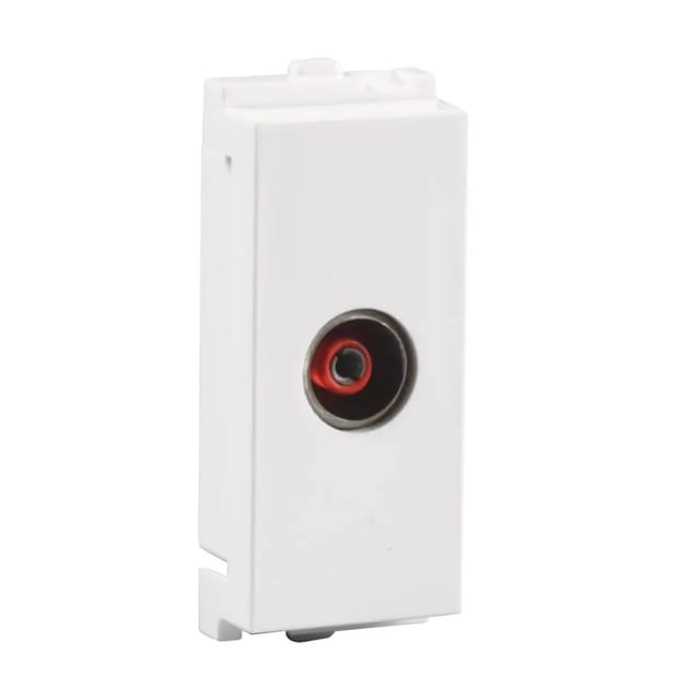 Havells TV Socket -1M Support Modules White