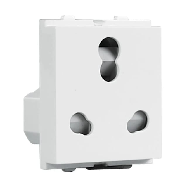 Havells 6 A/16 A Shuttered socket (Heavy Duty) Sockets White